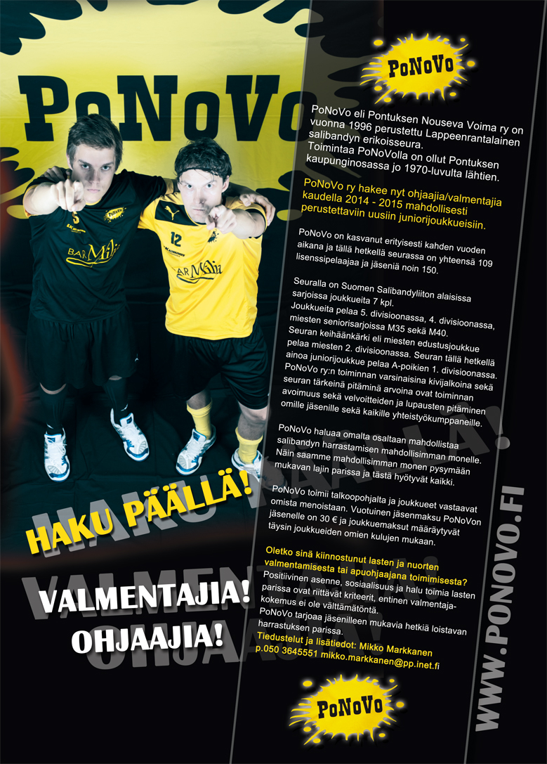 "HAKU PÄÄLLÄ!"