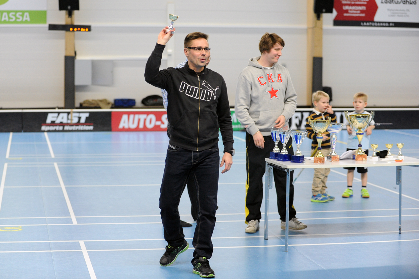 "M40 Vuoden joukkuepelaaja Petri Koski otti yleisönsä niinkuin asiaan kuuluu"